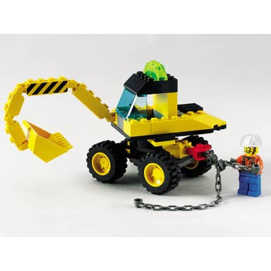 wheeled front shovel