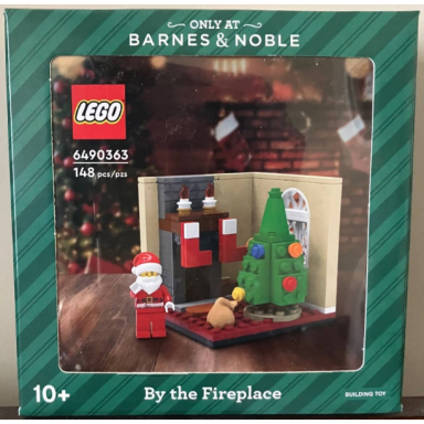 by the fireplace barnes noble promotional