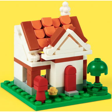 lego brand store exclusive build - animal crossing faunas house