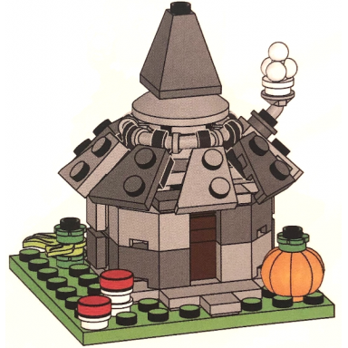 smyths toys exclusive build - hagrids hut