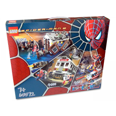 spider-man 2 bundle pack sets 4855 4856 and 4857