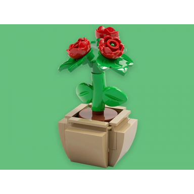 lego brand store exclusive build - mothers day flower