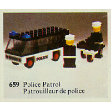 police patrol with policemen