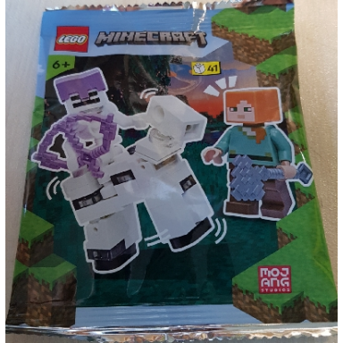 alex with skeleton and skeleton horse foil pack