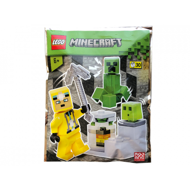 cave explorer creeper and slime foil pack