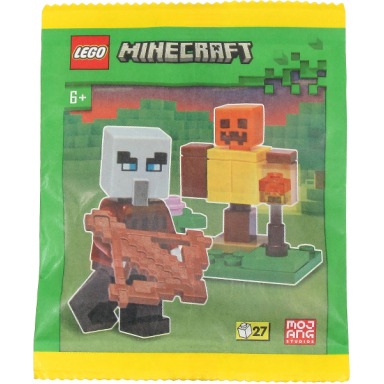 pillager with training dummy paper bag
