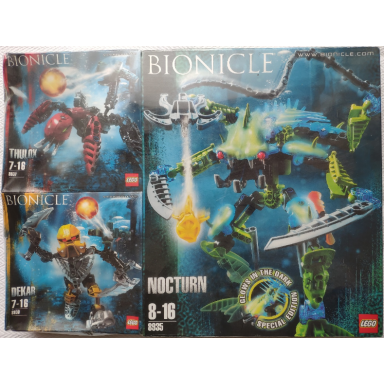 bionicle bundle pack copack of sets 8930 8931 and 8935