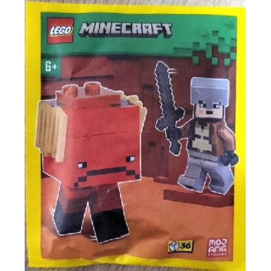 nether hero and strider paper bag