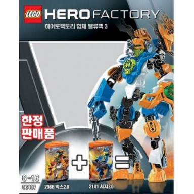 hero factory bundle pack sets 2068 and 2141