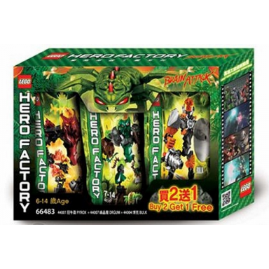 hero factory bundle pack sets 44001 44004 and 44007