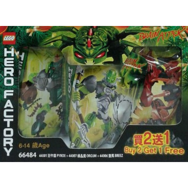 hero factory bundle pack sets 44001 44006 and 44007