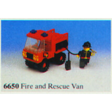 fire and rescue van