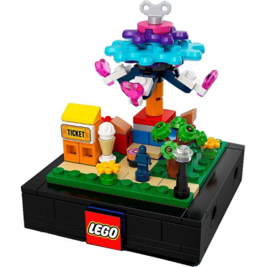 bricktober fairground set 1 4 - swing ride 2020 toys r us exclusive asian release