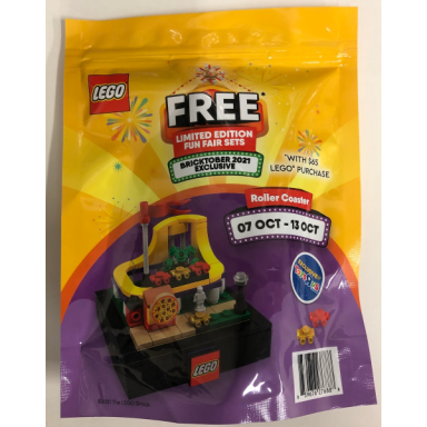 bricktober fairground set 2 4 - roller coaster 2021 toys r us exclusive canadian release