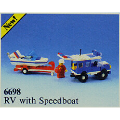 rv with speedboat