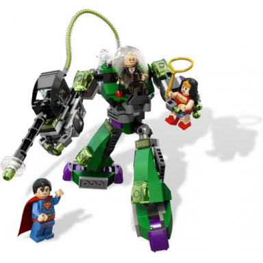 superman vs power armor lex