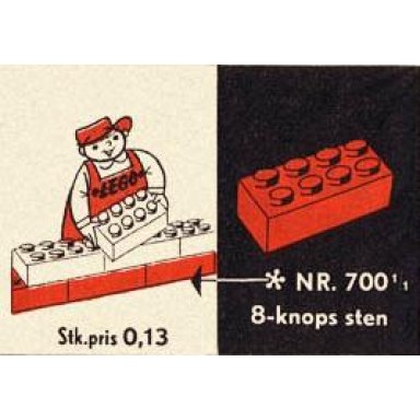 individual 2 x 4 bricks