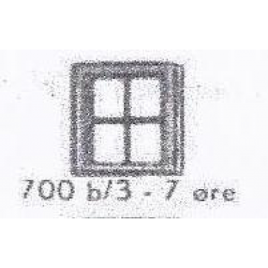 individual 1 x 2 x 2 window without glass