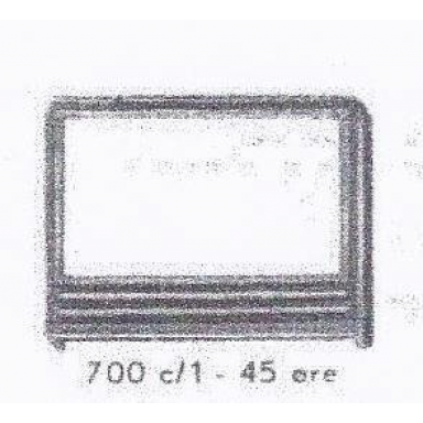 individual 1 x 6 x 4 panorama window with glass