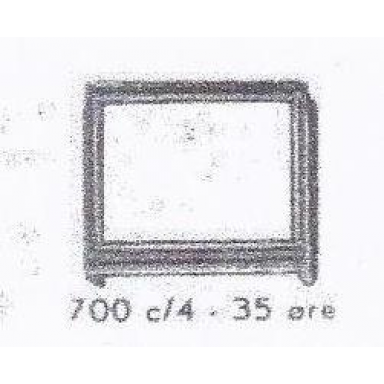 individual 1 x 4 x 3 window with glass