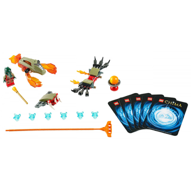 flaming claws