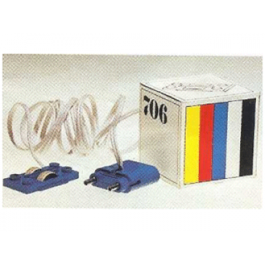 12v rail contact wire with transformer connector with cap