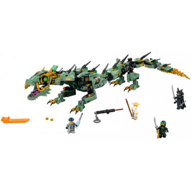 green ninja mech dragon