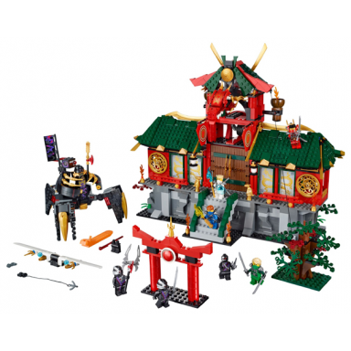 battle for ninjago city