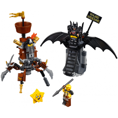 battle-ready batman and metalbeard