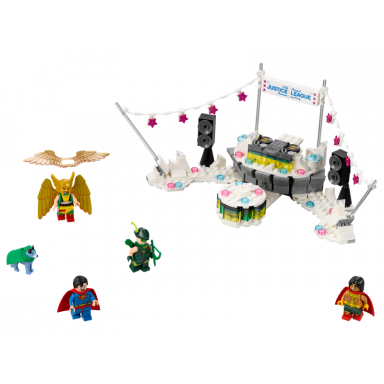 the justice league anniversary party