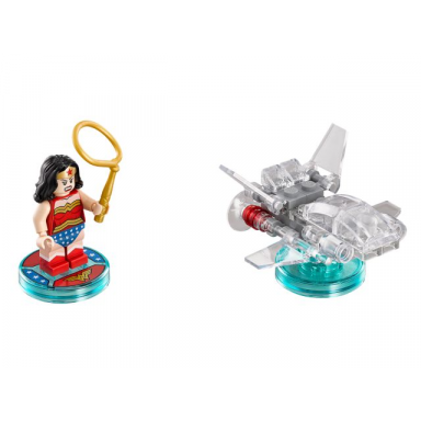 fun pack - dc comics wonder woman and invisible jet