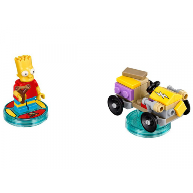 fun pack - the simpsons bart and gravity sprinter