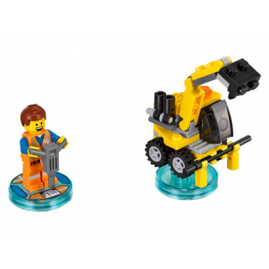 fun pack - the lego movie emmet and emmets excavator