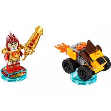 fun pack - legends of chima laval and mighty lion rider