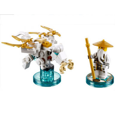 fun pack - ninjago sensei wu and flying white dragon