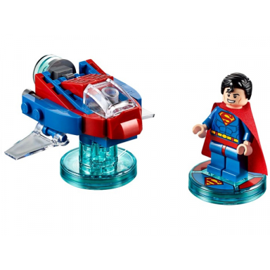 fun pack - dc comics superman and hover pod