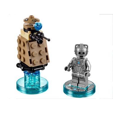 fun pack - doctor who cyberman and dalek
