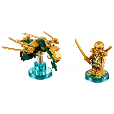 fun pack - ninjago lloyd and lloyds golden dragon