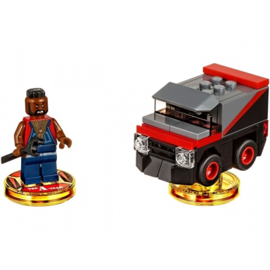 fun pack - the a-team b.a baracus and b.a.s van