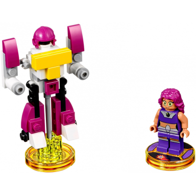 fun pack - teen titans go! starfire and titan robot