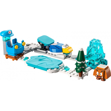 ice mario suit and frozen world - expansion set