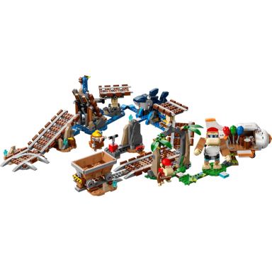 diddy kongs mine cart ride - expansion set