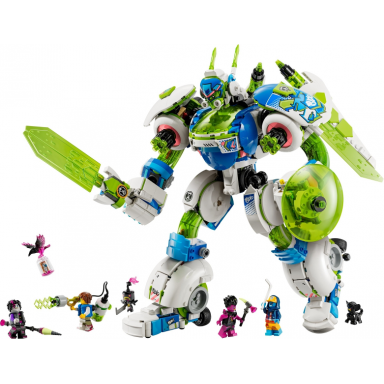 mateo and z-blob the knight battle mech