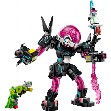 mateo vs cyber brain mech