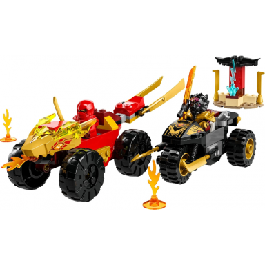 kai and rass car and bike battle