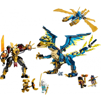 elemental dragon vs the empress mech