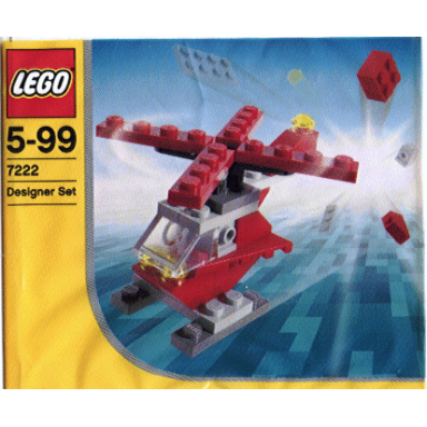 small red helicopter polybag