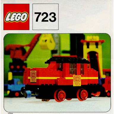 diesel locomotive with db sticker