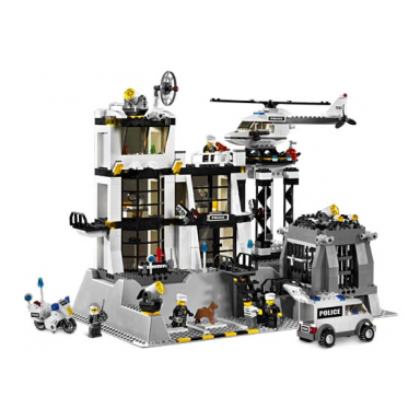 police station - without light-up minifigure
