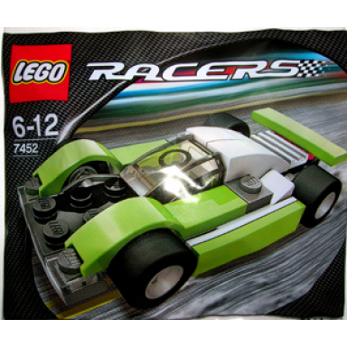 lime black racer polybag